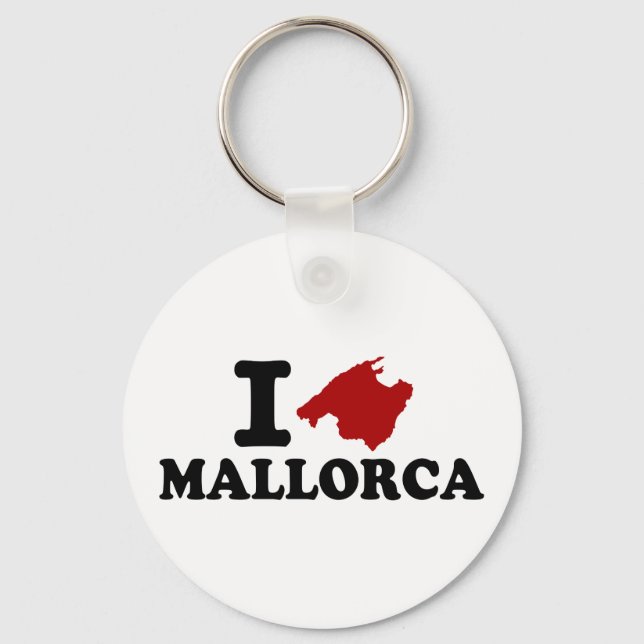 Jag älskar Mallorca Nyckelring (Framsida)