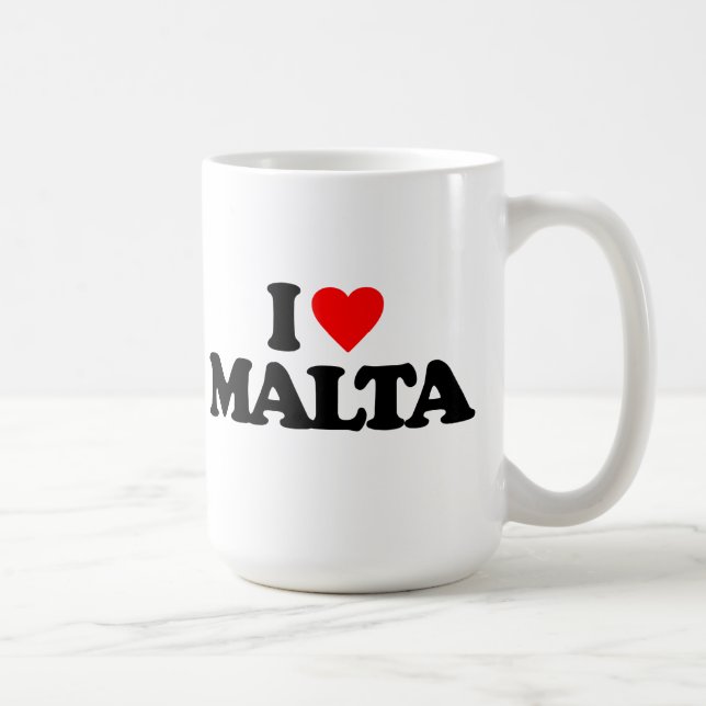 JAG ÄLSKAR MALTA KAFFEMUGG (Höger)