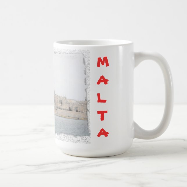 Jag älskar Malta Kaffemugg (Höger)