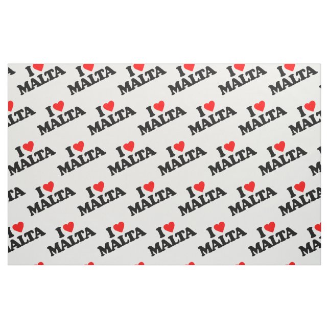 JAG ÄLSKAR MALTA TYG (Fat Quarter)