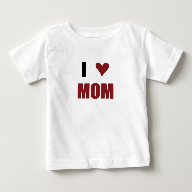 Jag älskar mamma barn T-shirt (Framsida)