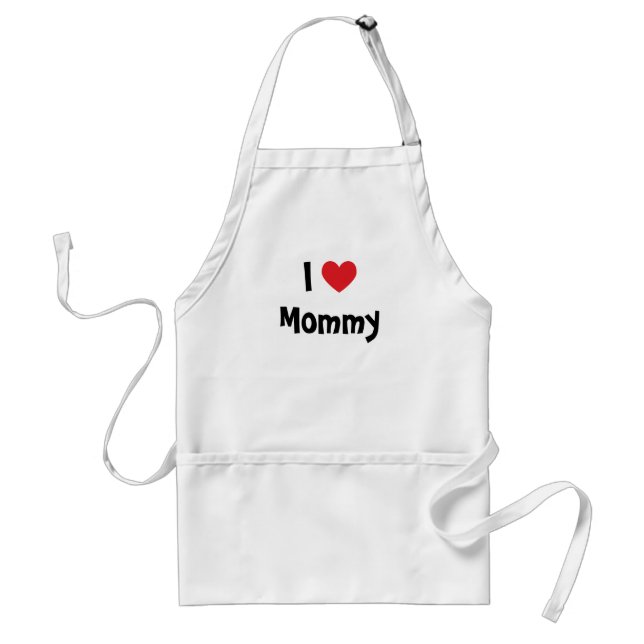 Jag älskar Mamma förkläde (Framsidan)