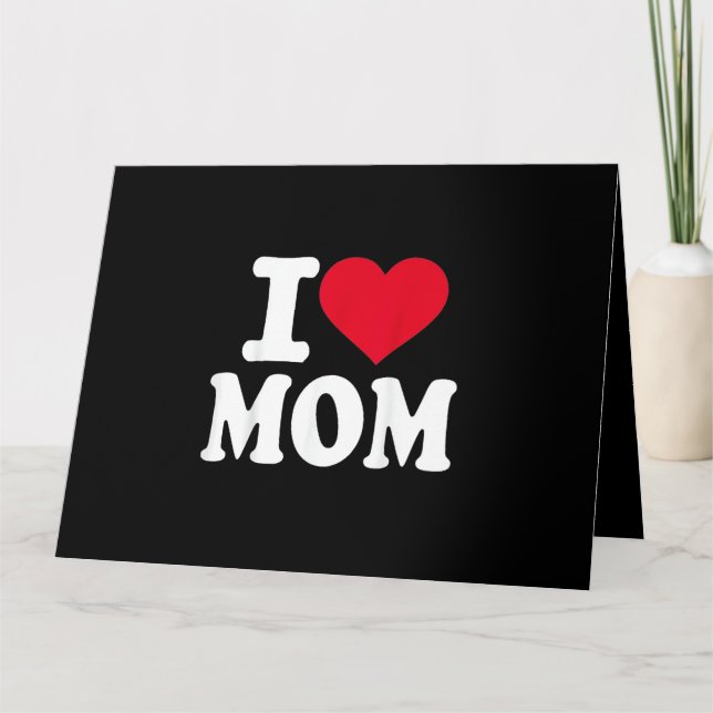 Jag älskar mamma kort (Framsida)