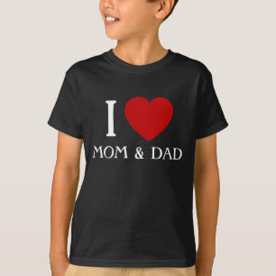 Jag älskar mamma och pappa Barn & Baby T-Shirts