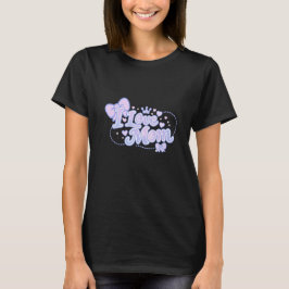 Jag älskar mamma – Pastell Kawaii-design T Shirt