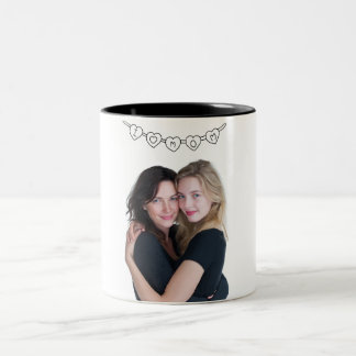 Jag älskar mamma | Personlig mugg med foto till mo
