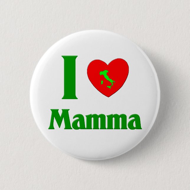 Jag älskar mammaen knapp (Framsida)