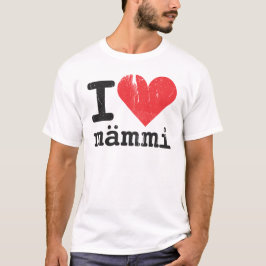 Jag älskar Mämmi Basic T-shirt