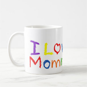 Jag älskar mammor kaffemugg