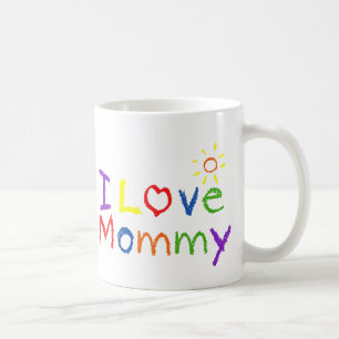 Jag älskar mammor kaffemugg