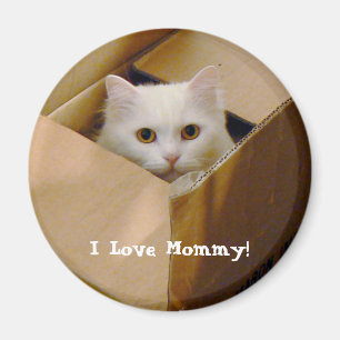 Jag älskar mammor! magnet