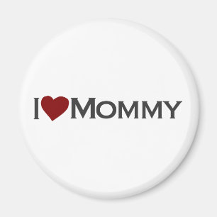 Jag älskar mammor magnet