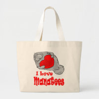 Jag älskar Manatees som totot hänger lös