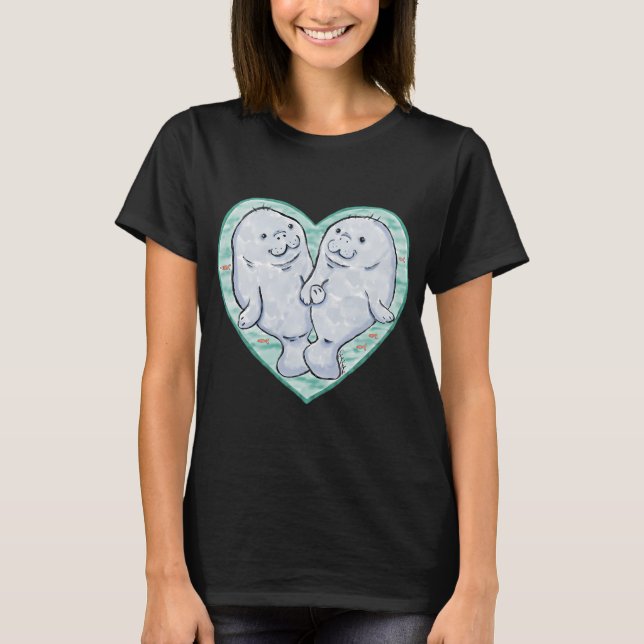 Jag älskar manater t shirt (Framsida)
