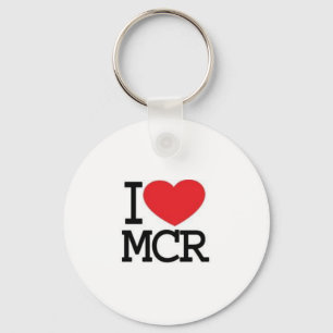 JAG ÄLSKAR MANCHESTER NYCKELRING
