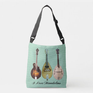 JAG ÄLSKAR MANDOLINS AXELVÄSKA