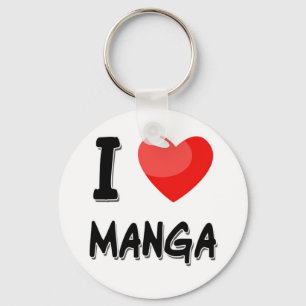 JAG ÄLSKAR MANGA-keychain Nyckelring