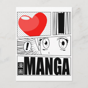 JAG ÄLSKAR MANGA VYKORT