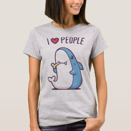 Jag älskar människor t shirt
