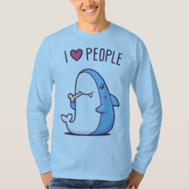 Jag älskar människor t shirt