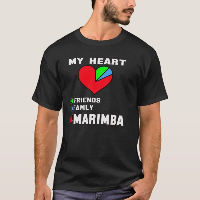 Jag älskar marimba.en tee (Framsida)