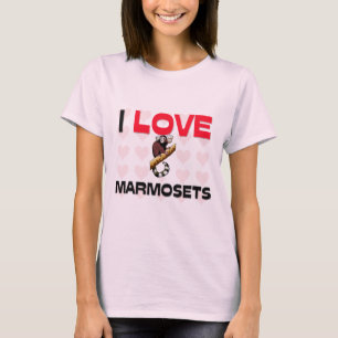 Jag älskar Marmosets T-shirt