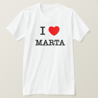 Jag älskar Marta Tee Shirt