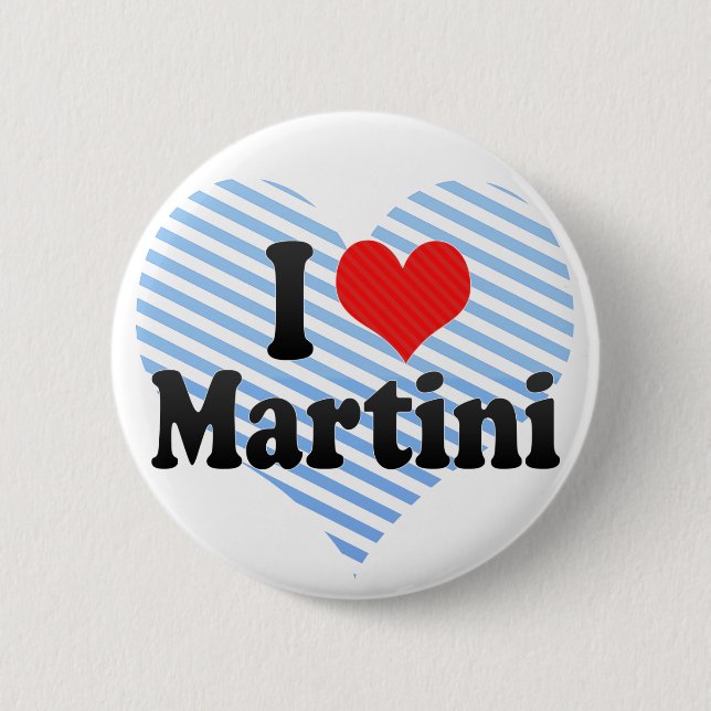 Jag älskar Martini Knapp (Framsida)