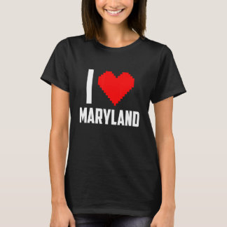 Jag älskar Maryland T Shirt
