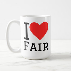 Jag älskar mässa kaffemugg