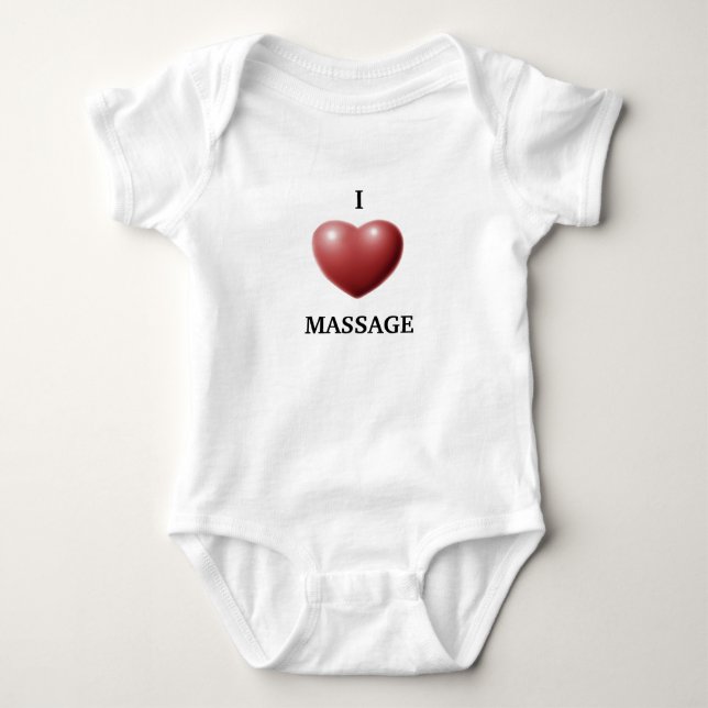 JAG ÄLSKAR MASSAGE T-SHIRT (Framsida)