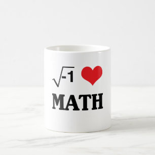 Jag älskar Math Magisk Mugg