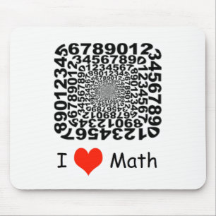 Jag älskar Math Musmatta