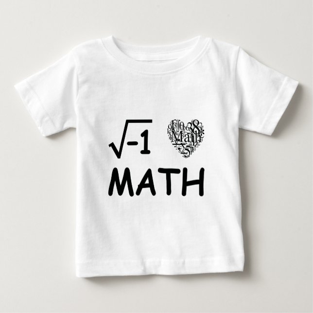Jag älskar math tee shirt (Framsida)