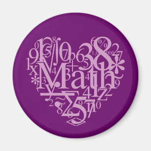 Jag älskar MathMagnet Magnet