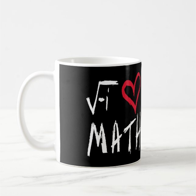 Jag älskar Mathmuggen Kaffemugg (Vänster)