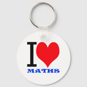Jag älskar maths nyckelring
