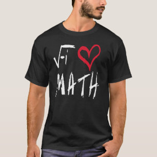 Jag älskar MathT-tröja Tee