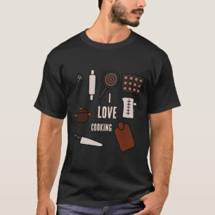 Jag älskar matlagning t shirt