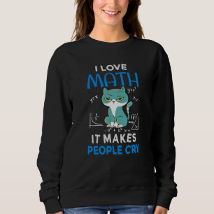 Jag Älskar Matte Det Får Folk Att Gråta T Shirt