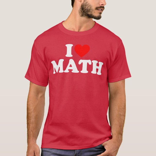 Jag älskar matte pojke t shirt (Framsida)