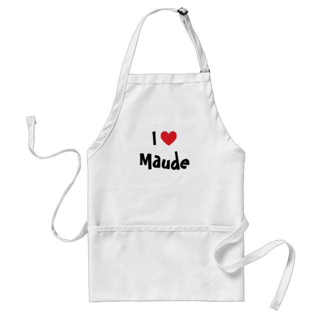 Jag älskar Maude Förkläde (Framsidan)