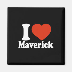 Jag älskar Maverick, jag älskar Maverick, röda hjä Magnet