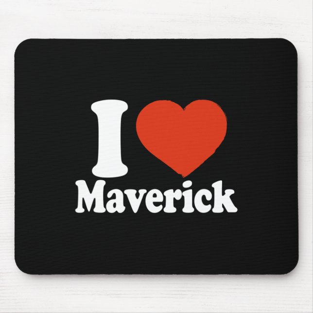 Jag älskar Maverick, jag älskar Maverick, röda hjä Musmatta (Framsidan)