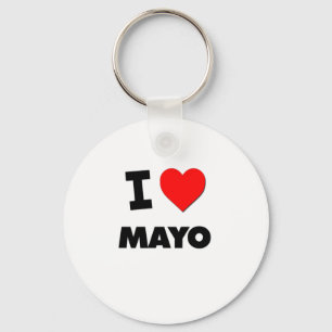 Jag älskar Mayo Nyckelring