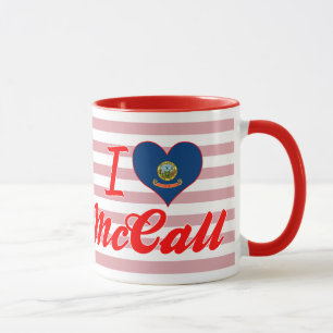 Jag älskar McCall, Idaho Mugg