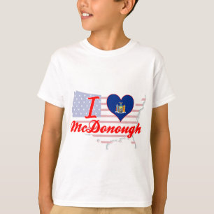 Jag älskar McDonough, New York Tee