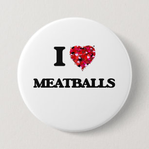 Jag älskar Meatballs Knapp