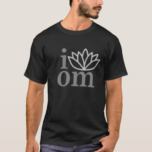 Jag älskar meditation skjortan centrerad T för Tee Shirt