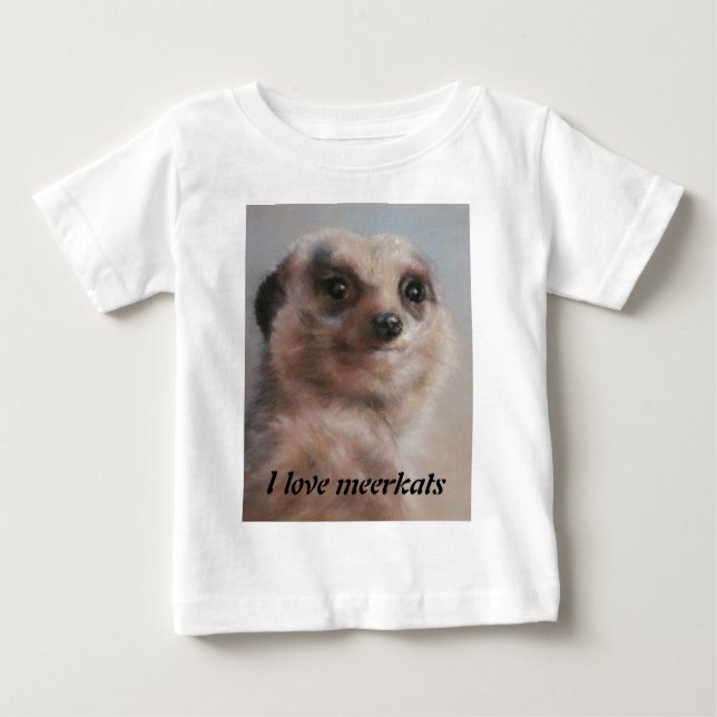 Jag älskar meerkats tee (Framsida)